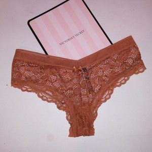 3/$35 Victoria Secret Panty Thong Ginger Lace Logo Very Sexy New …